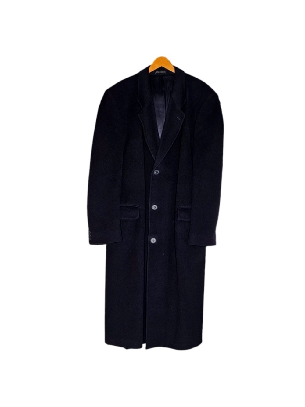 Holt Renfrew Pure New Wool Full Length Overcoat Midnight
Navy UK 14 Euro 54 Long